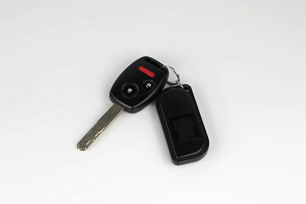 Car key close-up - new driver licensure