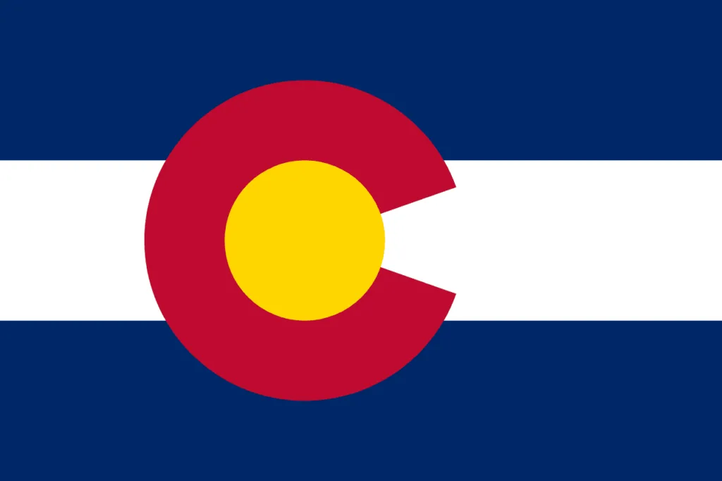 Official flag of Colorado