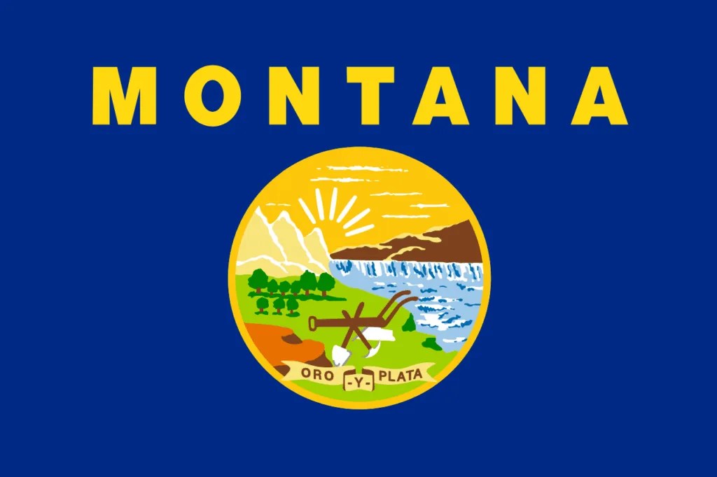 Official flag of Montana