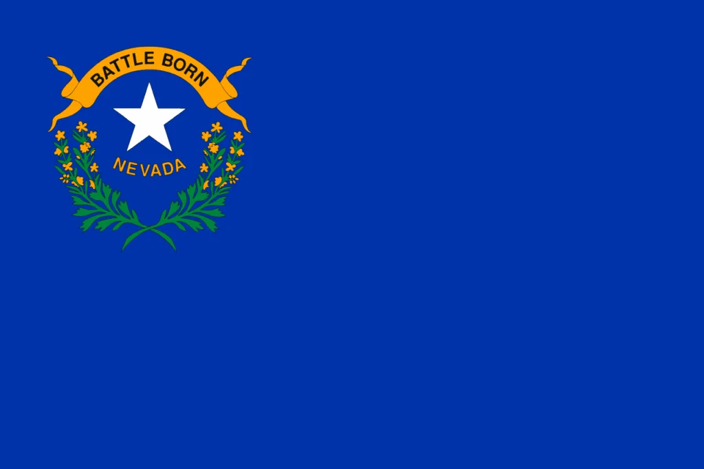 Official flag of Nevada