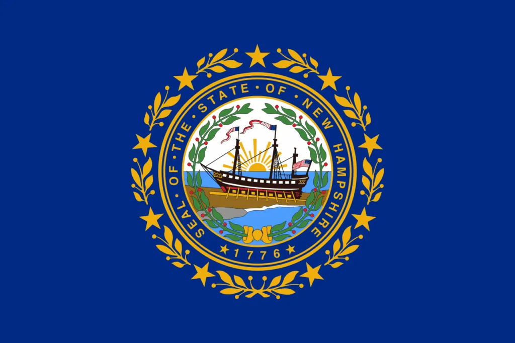 Official flag of New Hampshire